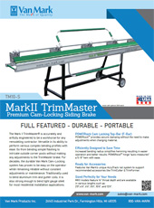 Mark II TrimMaster One Sheet